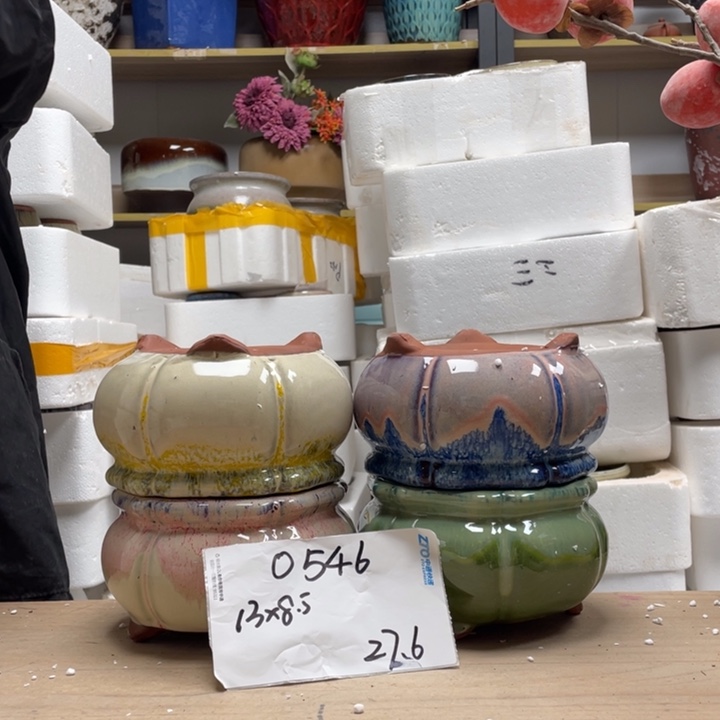 粗陶多肉花盆微瑕546