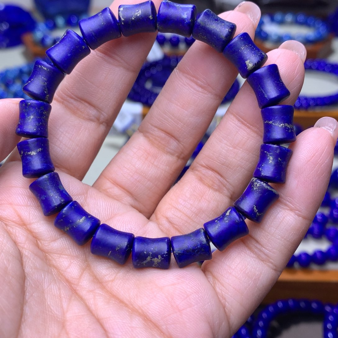 青金石手链未镶嵌