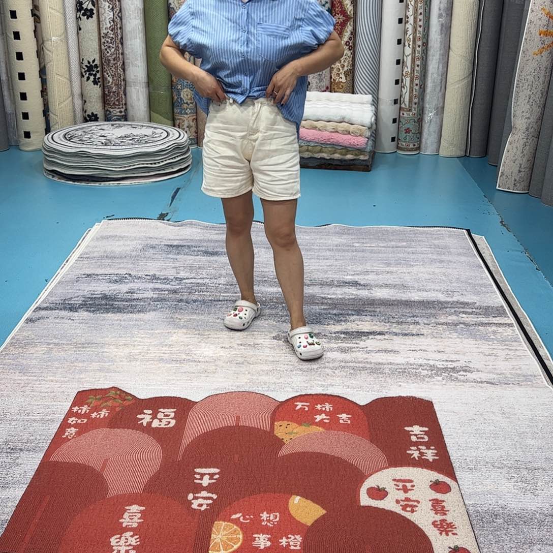 混纺80×120尺寸误差±1-3cm丝圈全新特价福利