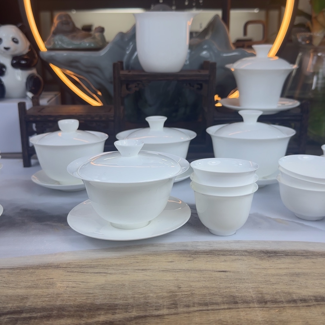 a****，盖下120ml盖碗➕3个美人杯