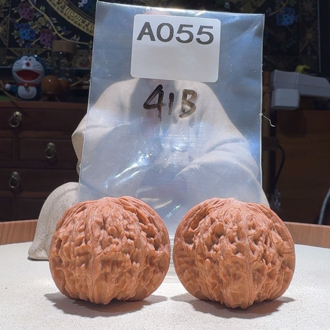 文玩核桃吊坠磨盘