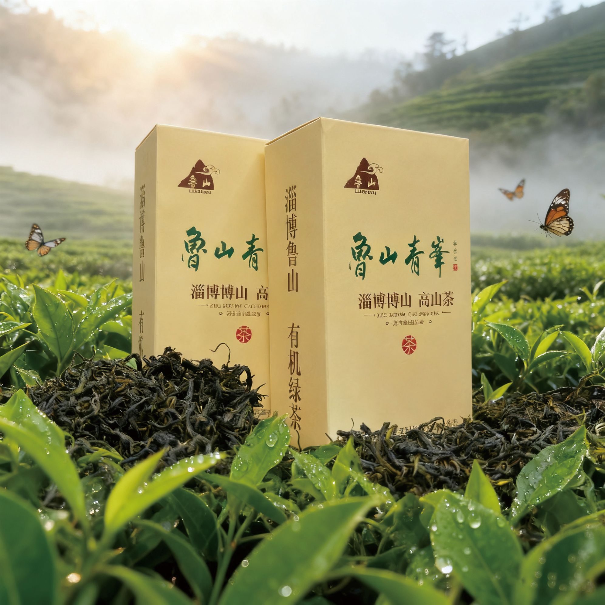 鲁山青峰手工杀青2025新茶清新爽口高山茶绿茶淄博绿茶品鉴