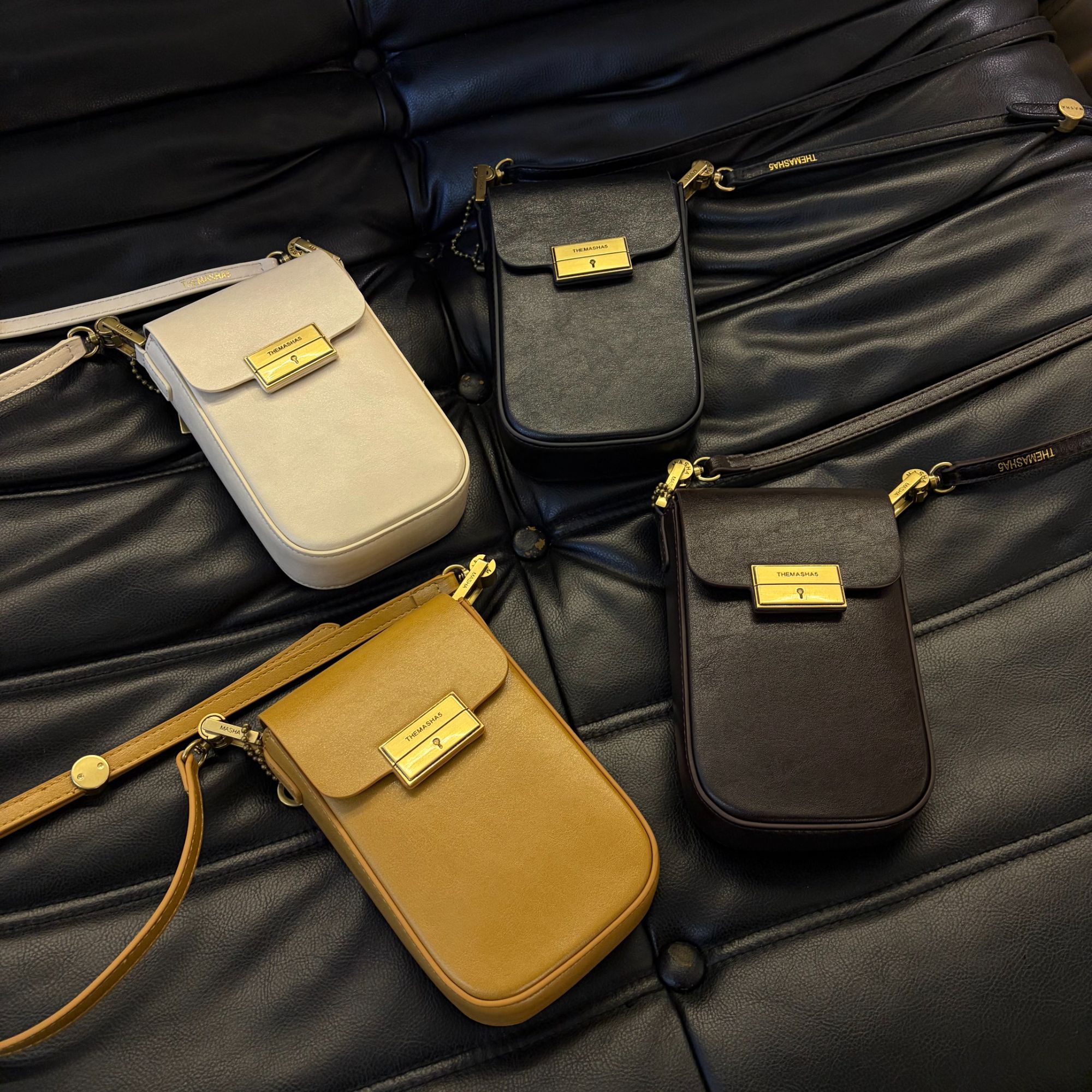 2025秋冬新款单肩斜跨手机包 小众轻奢韩系简约ins时尚通勤百搭