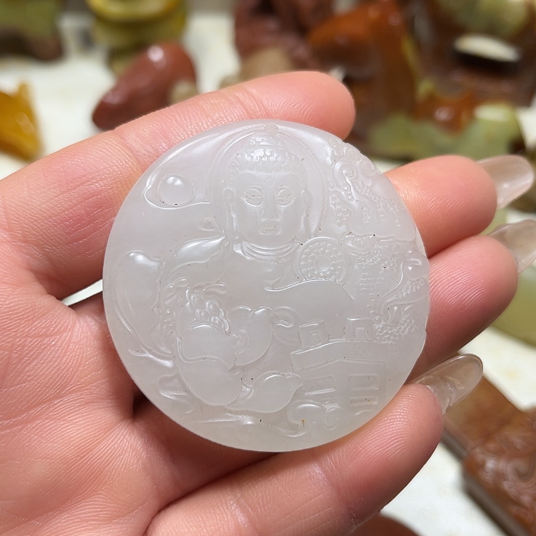 白玉菩提吊坠白玉菩提吊坠