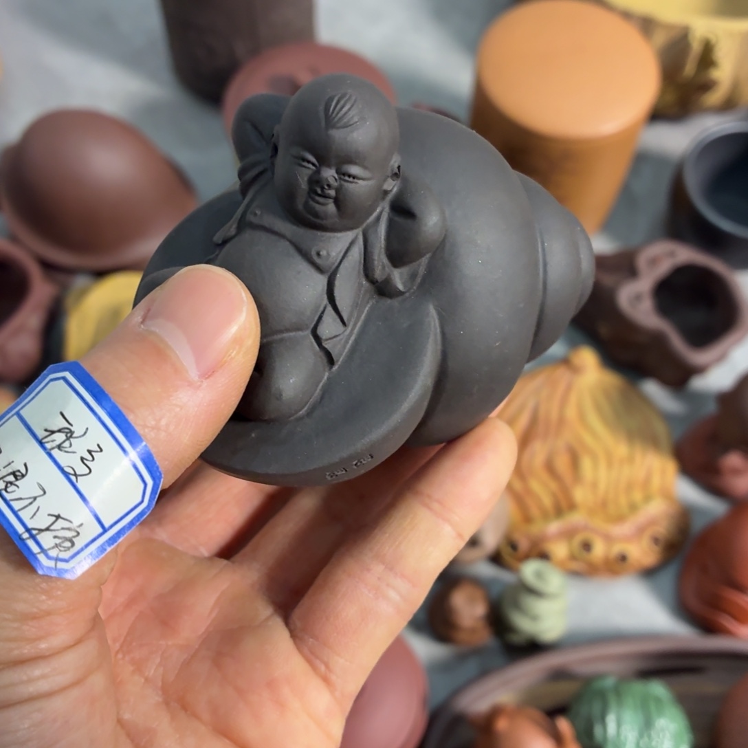 紫砂茶杯瑕疵不退不换介意勿拍