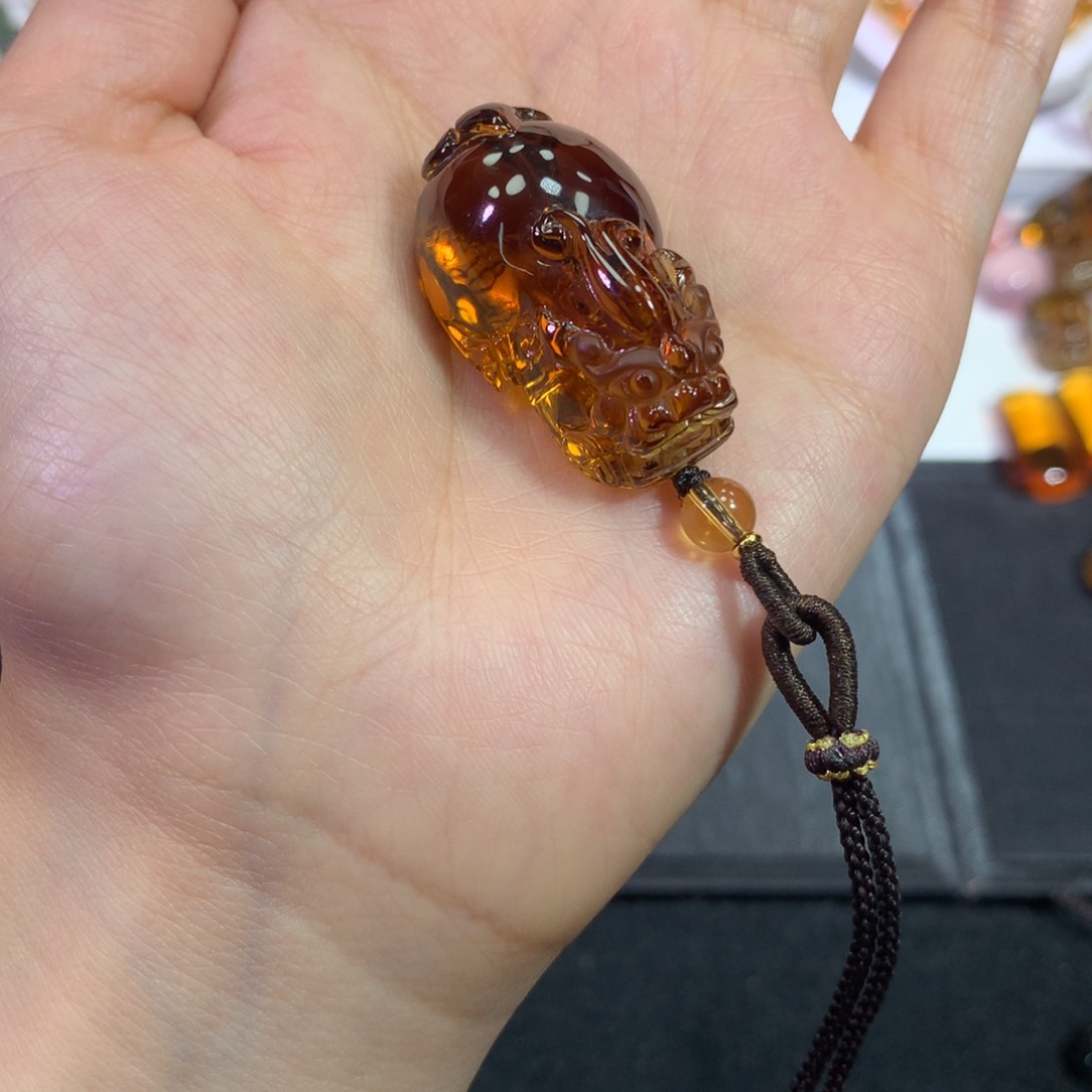 水晶颈饰未镶嵌天然