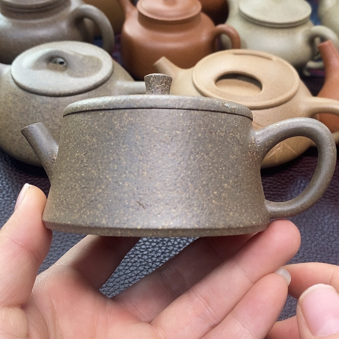 茶壶紫泥黄龙山原矿紫砂砂