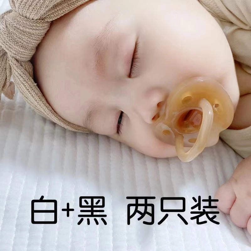 安抚奶嘴超软婴儿安睡型仿母乳宝宝睡觉哄娃神器防胀气正品刮码