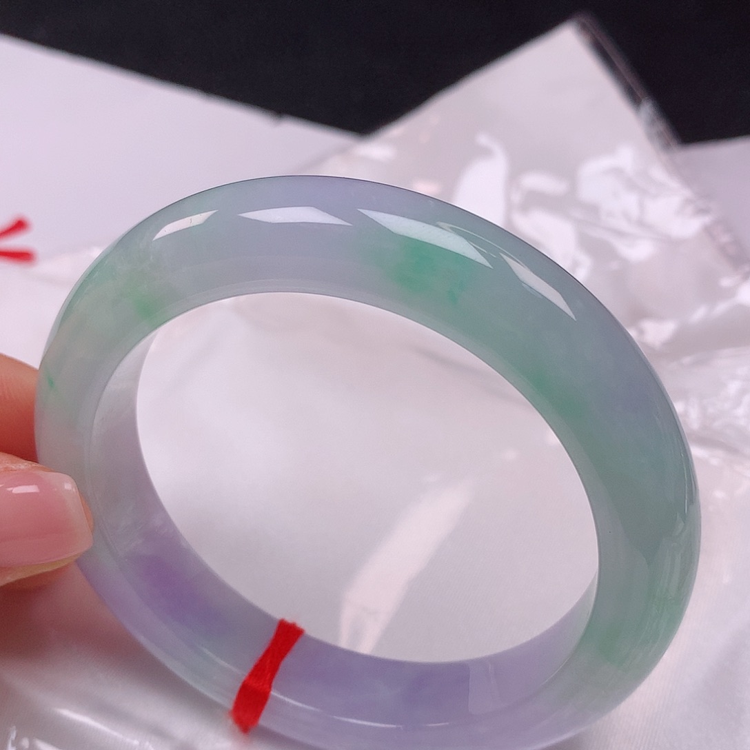 【闪购商品】未镶嵌手镯翡翠57翡翠手镯