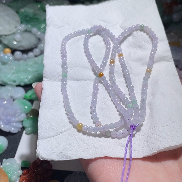 颈饰未镶嵌翡翠天