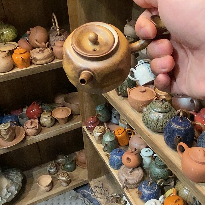 柴烧老岩泥高端茶器