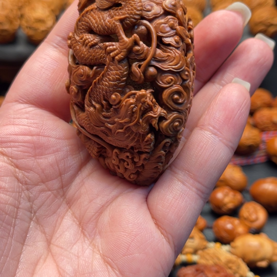 用***9手串/手链橄榄核二龙