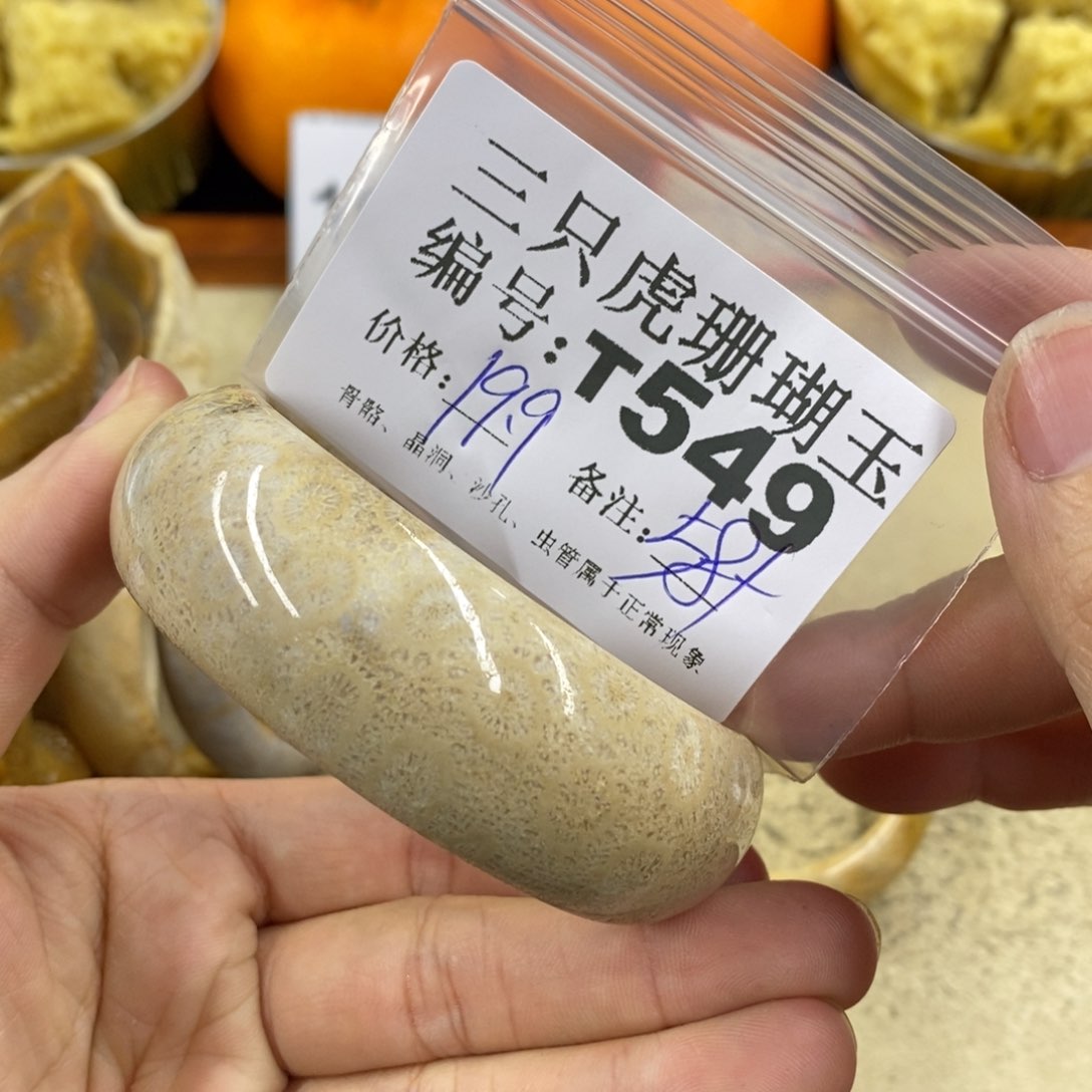 硅化珊瑚（珊瑚玉）1未镶嵌旅****8