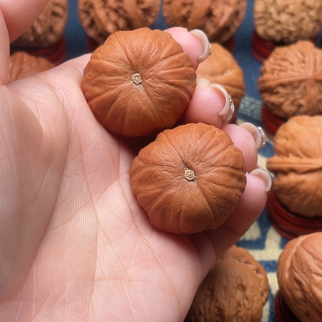 少***羽把件文玩核桃精品手捻