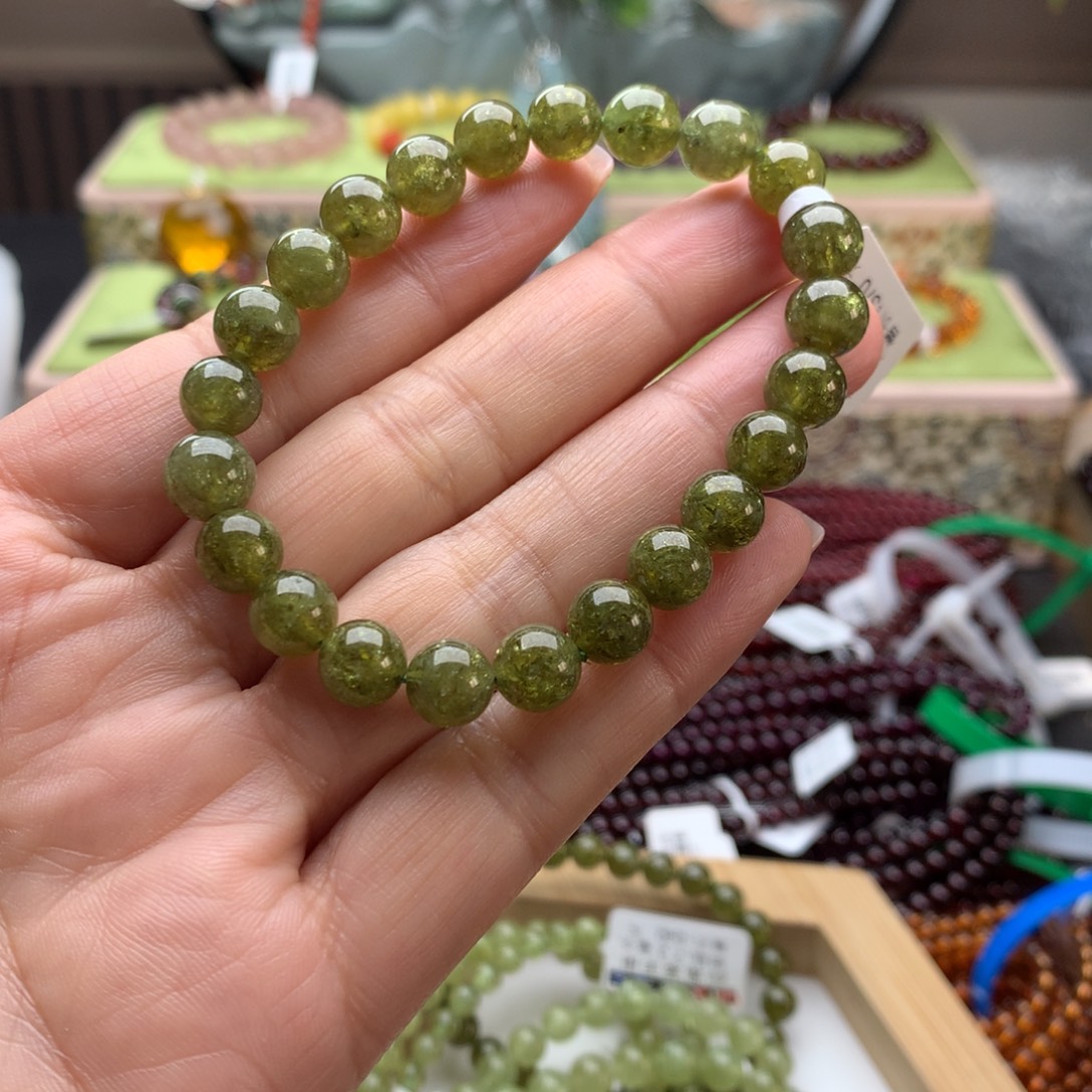 手串未镶嵌石榴石手串8.3