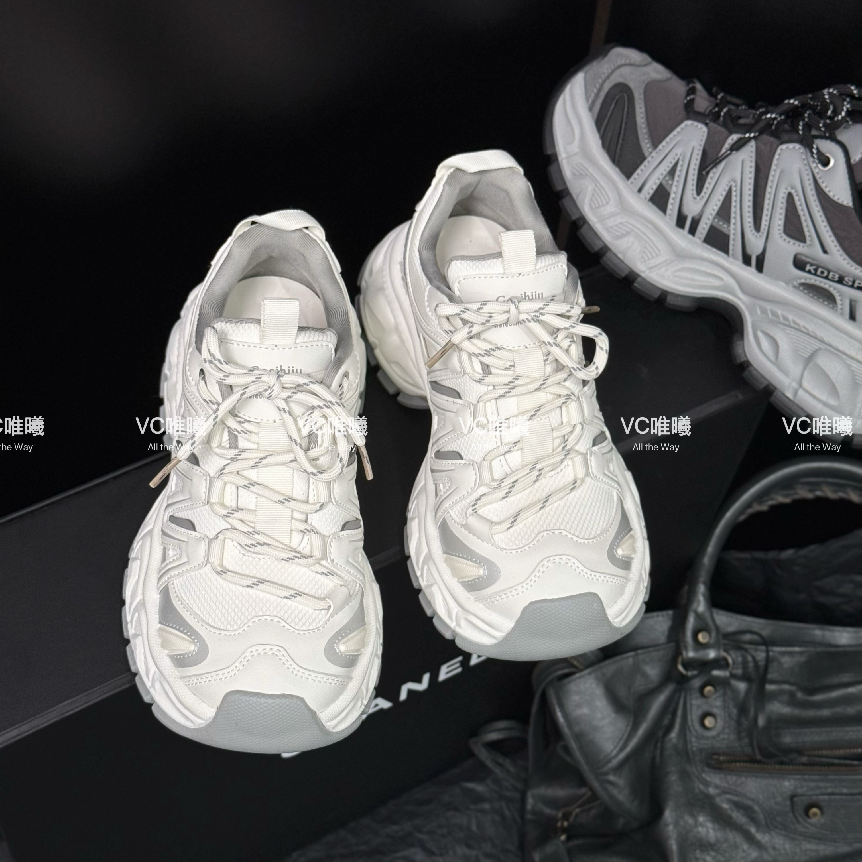 VC唯曦｜开春版5.5cm厚底休闲老爹鞋轻便百搭休闲鞋