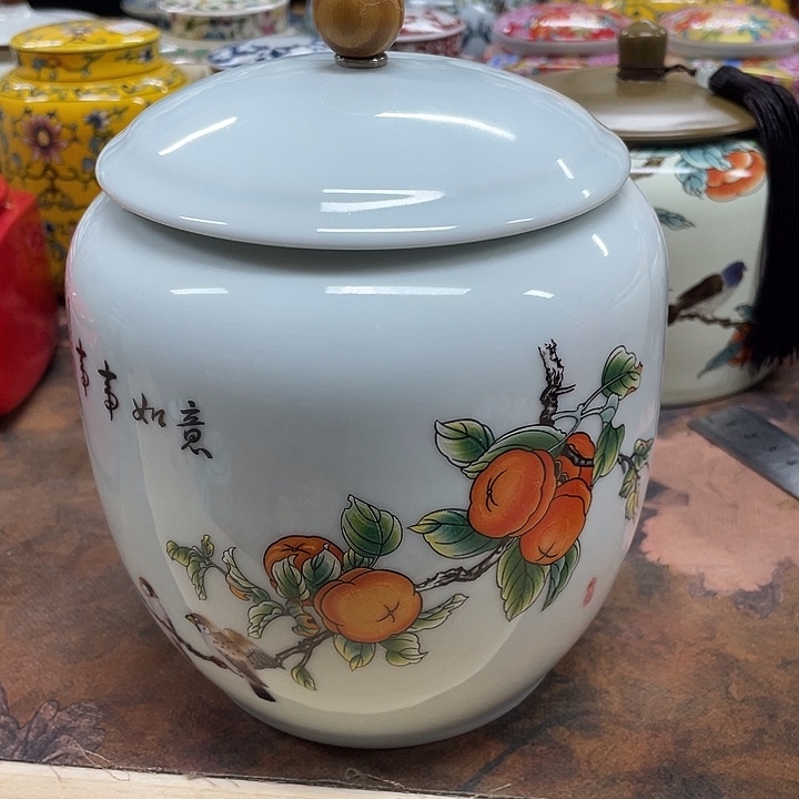 陶瓷罐茶叶罐密封罐储物罐