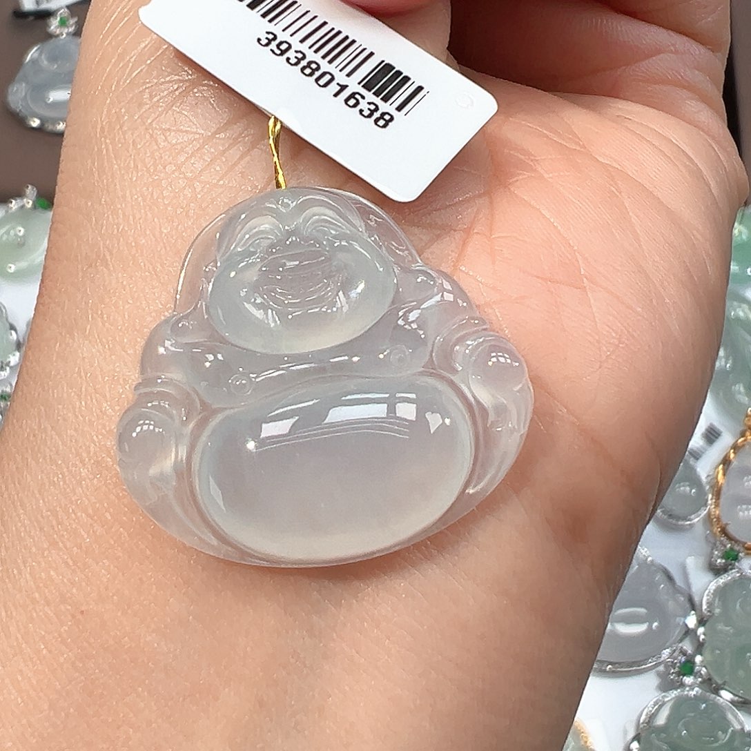 翡翠未镶嵌吊坠(不含链)1638