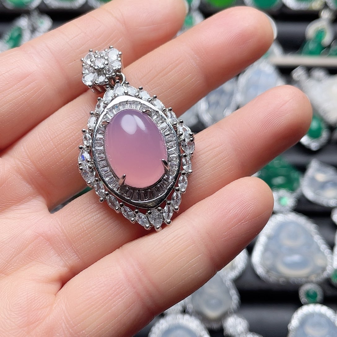 玛瑙/玉髓挂件合金