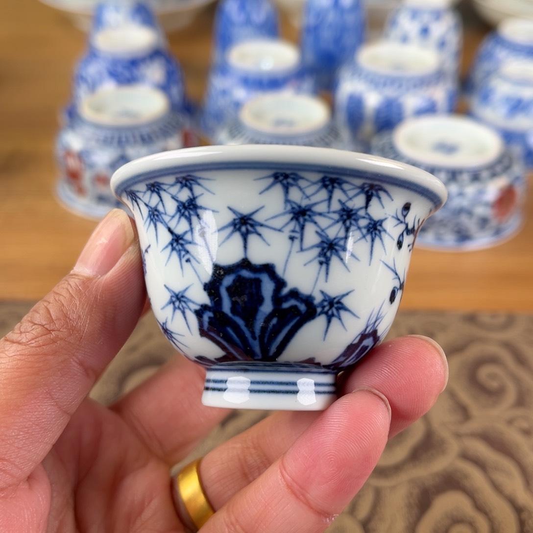 杯微瑕景德镇陶瓷