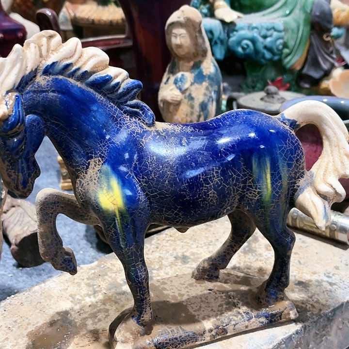 瓦当摆件摆件茶桌茶台陶瓷华