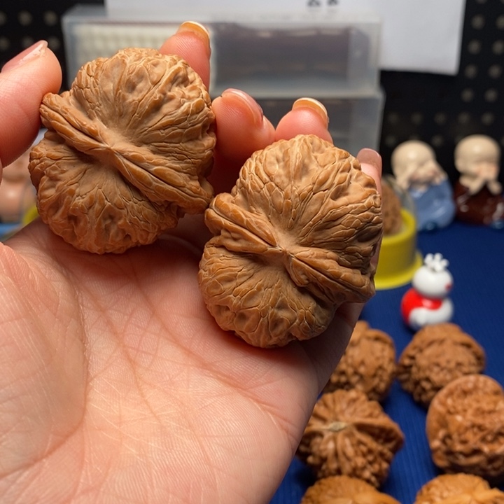 遇***你吊坠文玩核桃47尺大元宝