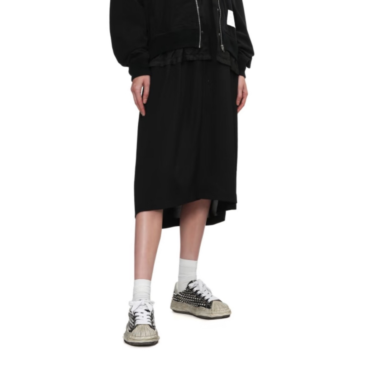 1214莞产（直播间专属）Mihara mmy溶解鞋百搭日系潮牌厚底增高