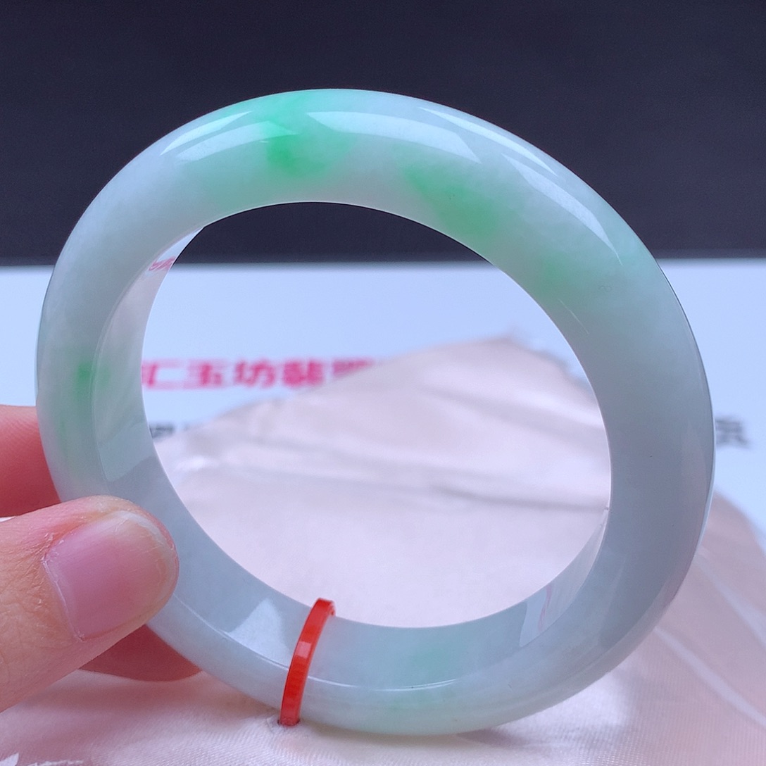 未镶嵌手镯翡翠000757 手镯