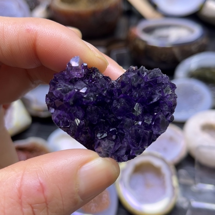 水晶未镶嵌珠宝半成品