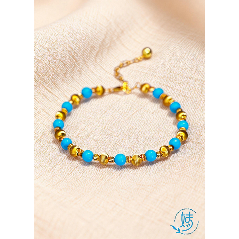 【婧婧精选】精品 · 睡美人蓝松手链 轻奢时尚款≈5mm± 多样性发其一