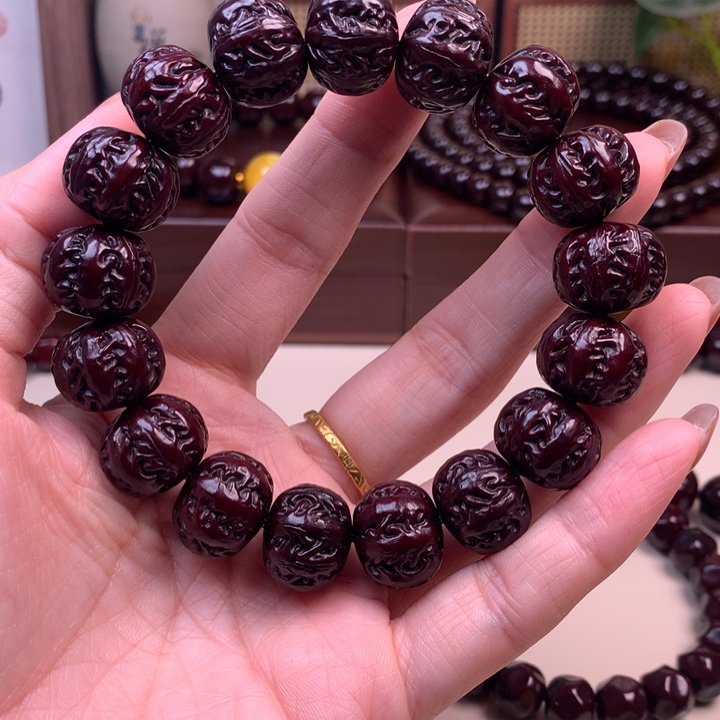 领***动橄榄核手串/手链猴头手串