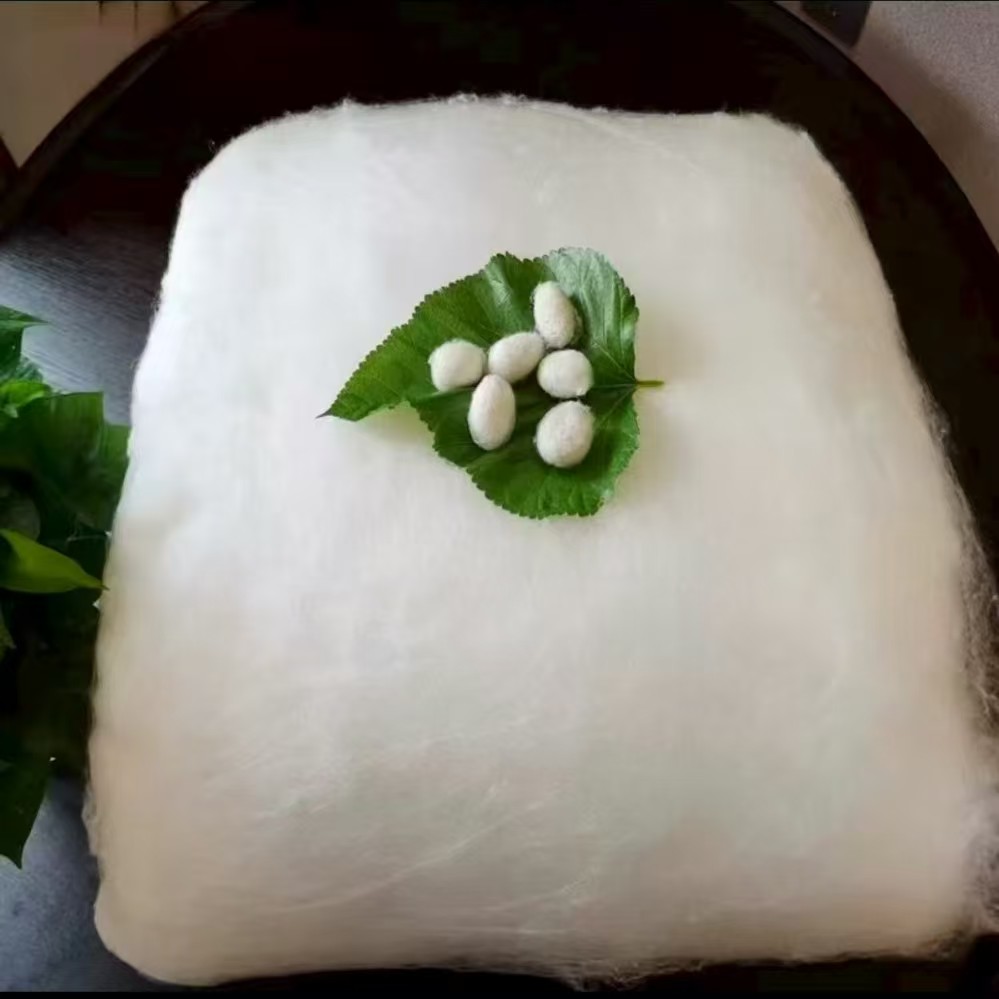 手工桑蚕丝被太长丝被芯加厚空调被7