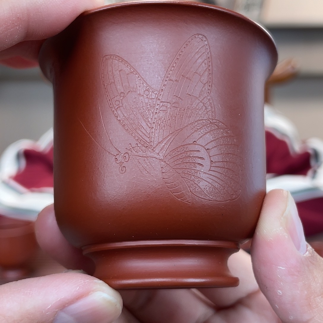 紫砂茶杯今天下午