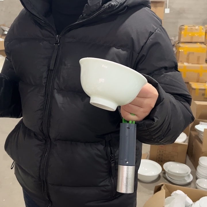 瓷片云青4.75英寸米饭碗六个包邮