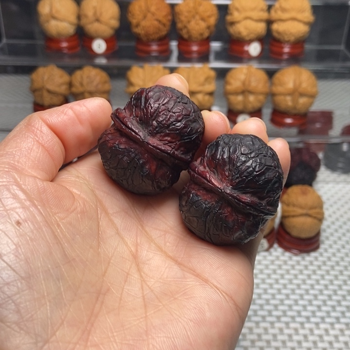 文玩核桃把件39玄武元宝