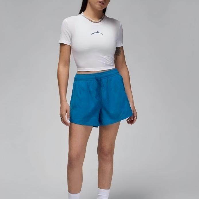 【有瑕疵】耐克AS W J SS GFX SLIM CROP TEE短款紧身T恤FN5721-100