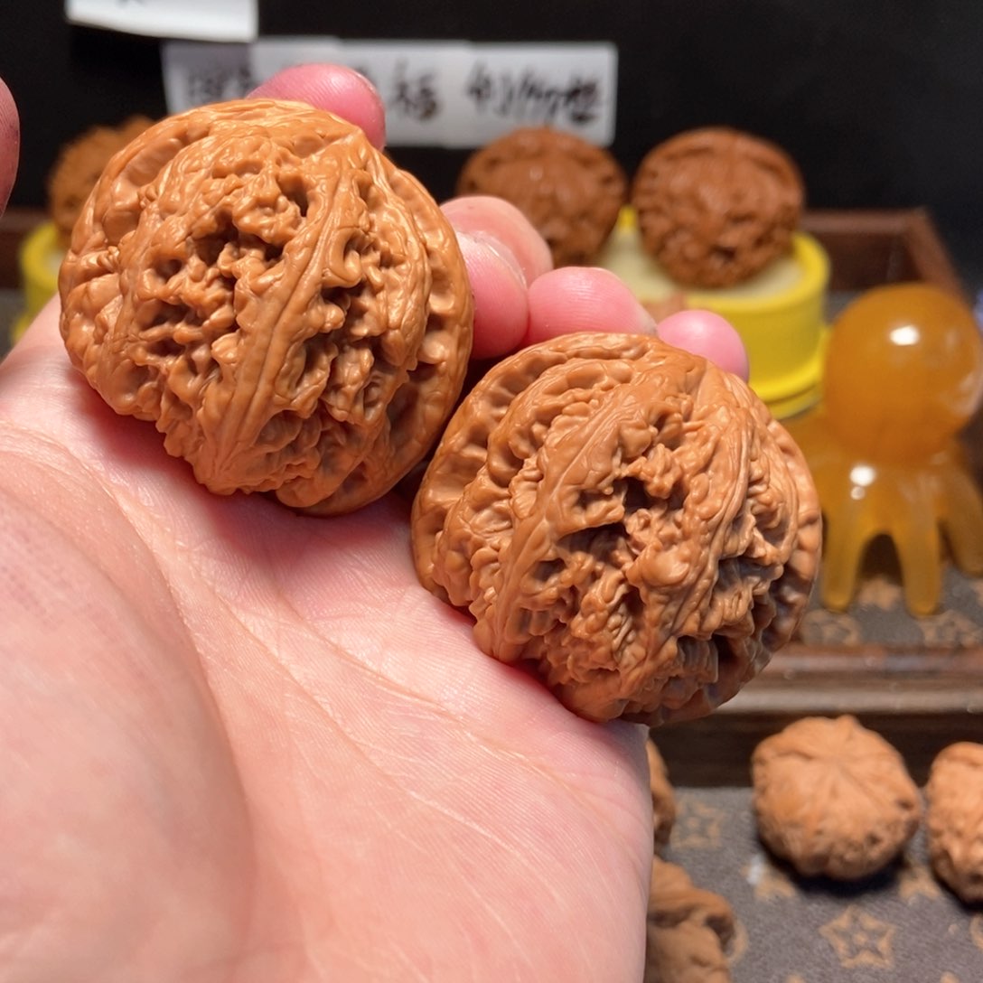 吊坠文玩核桃粗筋45尺14