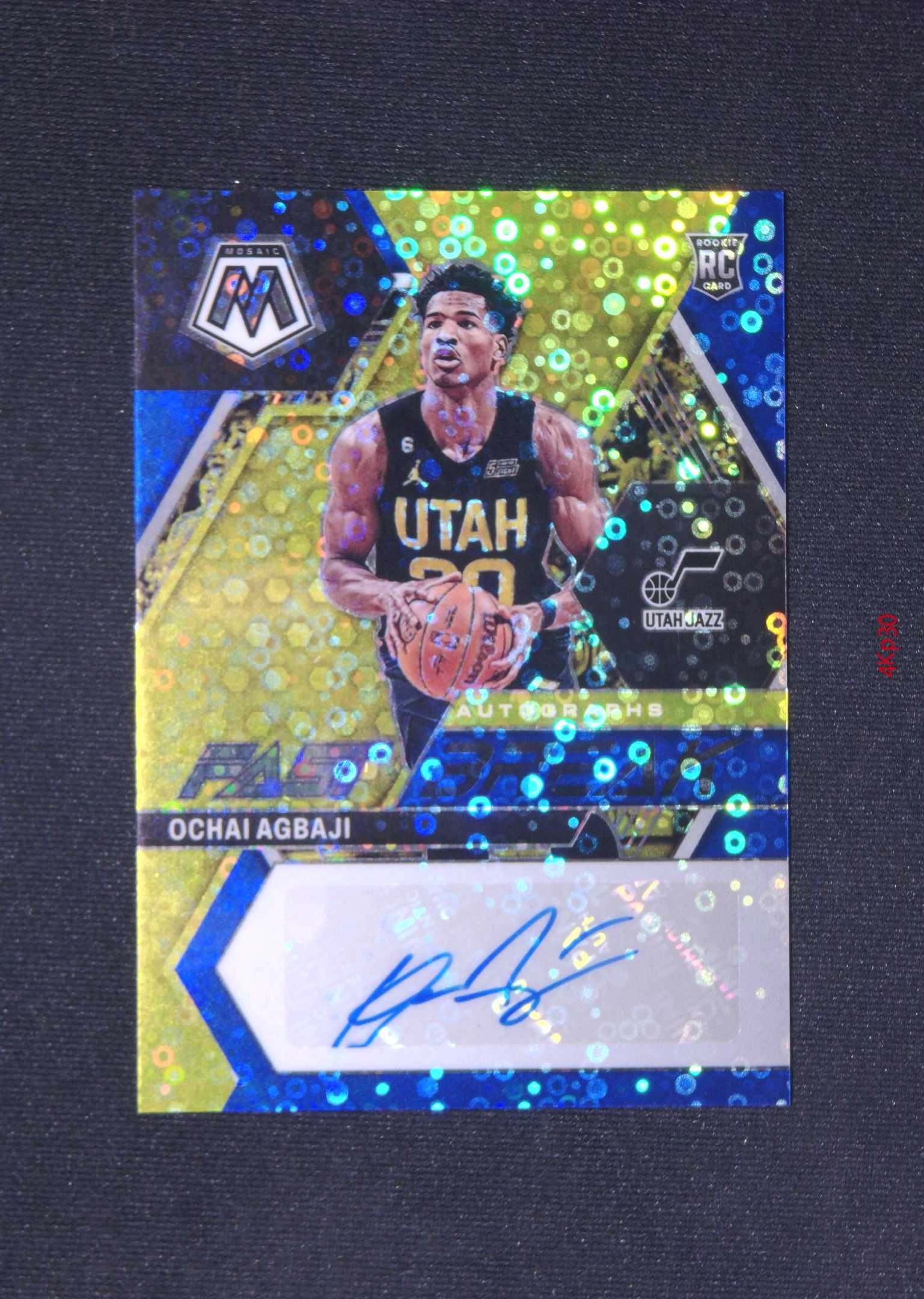 【直播开价】阿巴吉 限量25编 亲笔签名 球星卡包邮