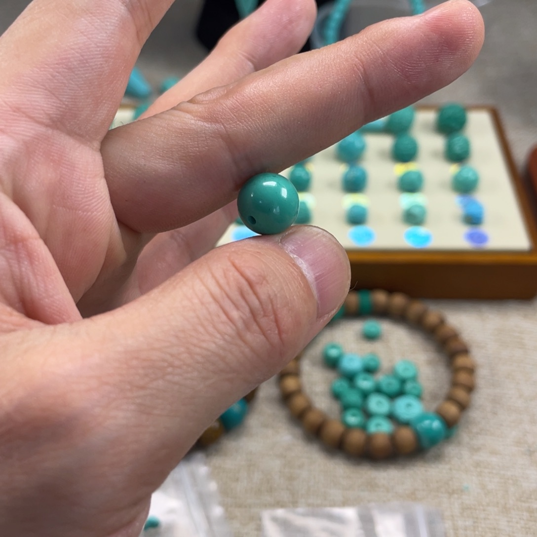 原生态湖北矿小配饰，直径10