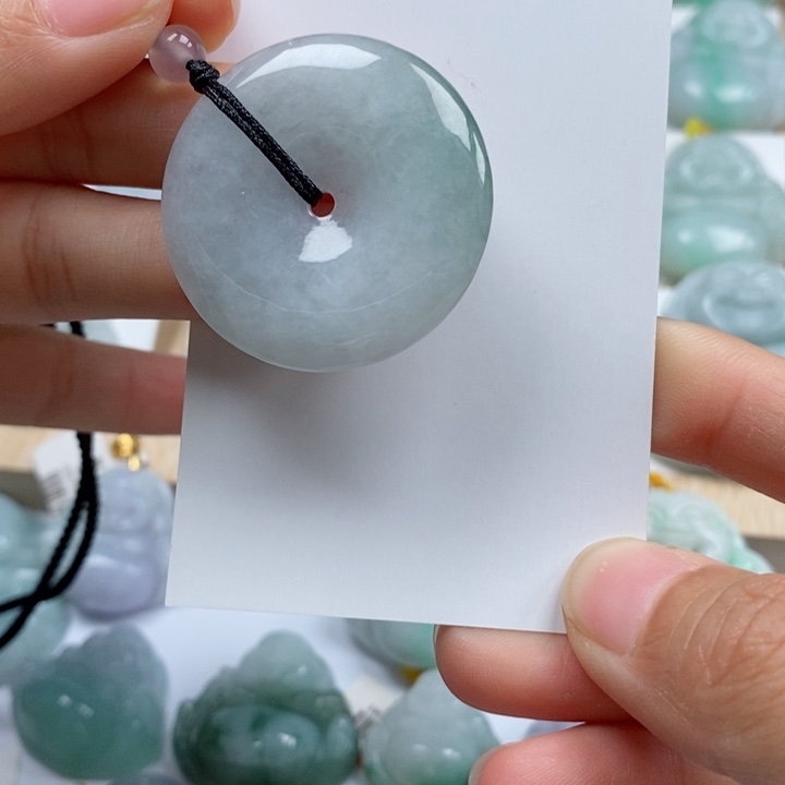 翡翠颈饰未镶嵌尺寸34/5.7