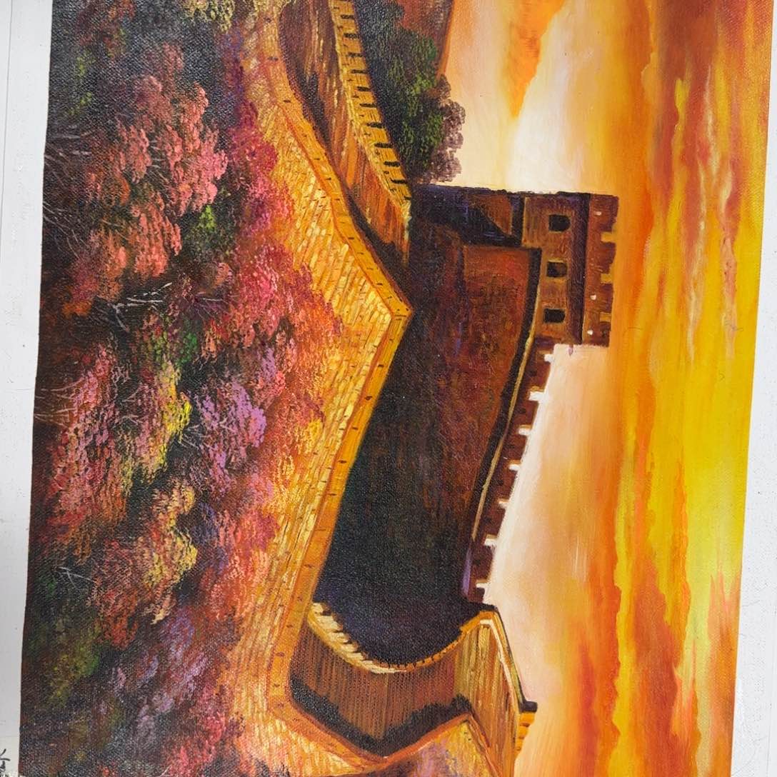 油画加油加油努力加油加油