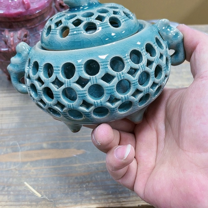 瓷片瓷制作工艺品摆件
