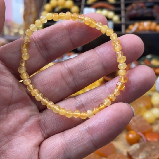 手链琥珀未镶嵌手串