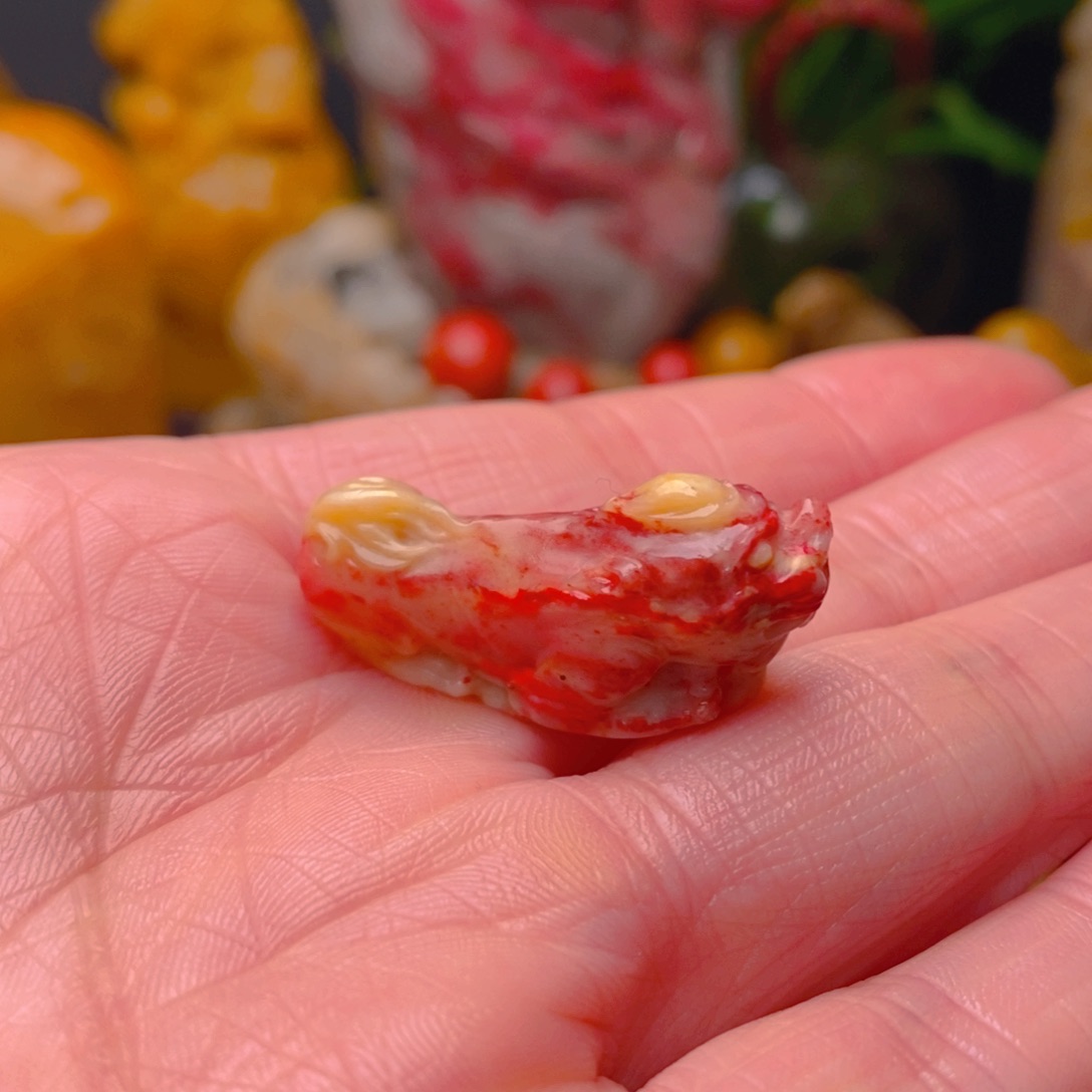 昌化鸡血石昌化鸡血石挂件