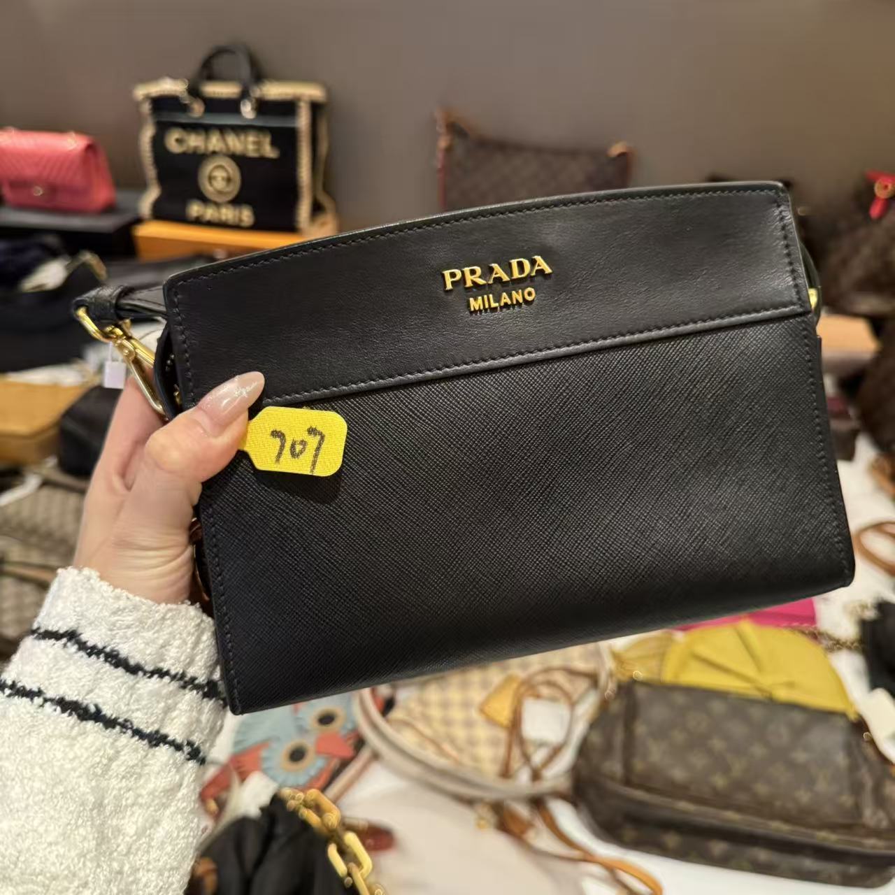 95新 Prada/普拉达 707  syd  /二奢包包