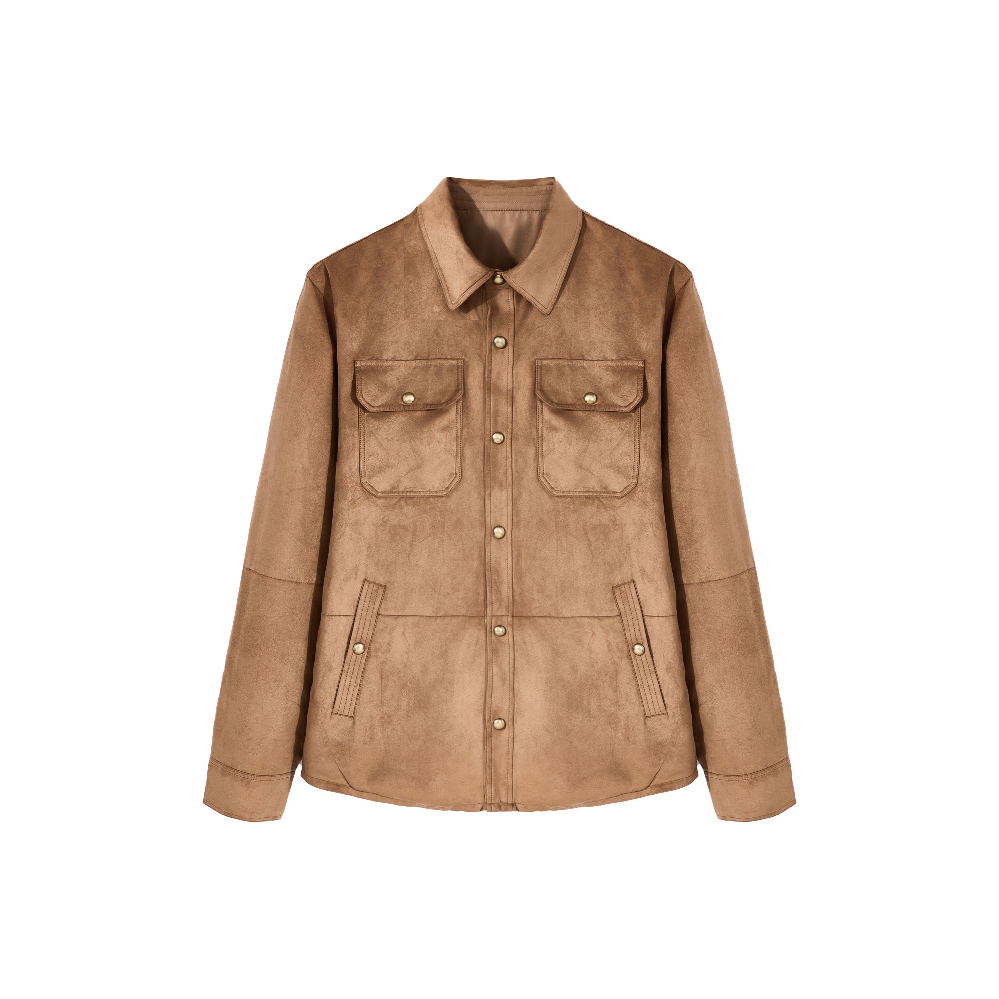 【雷总同款】凡客 仿麂皮双面穿夹克