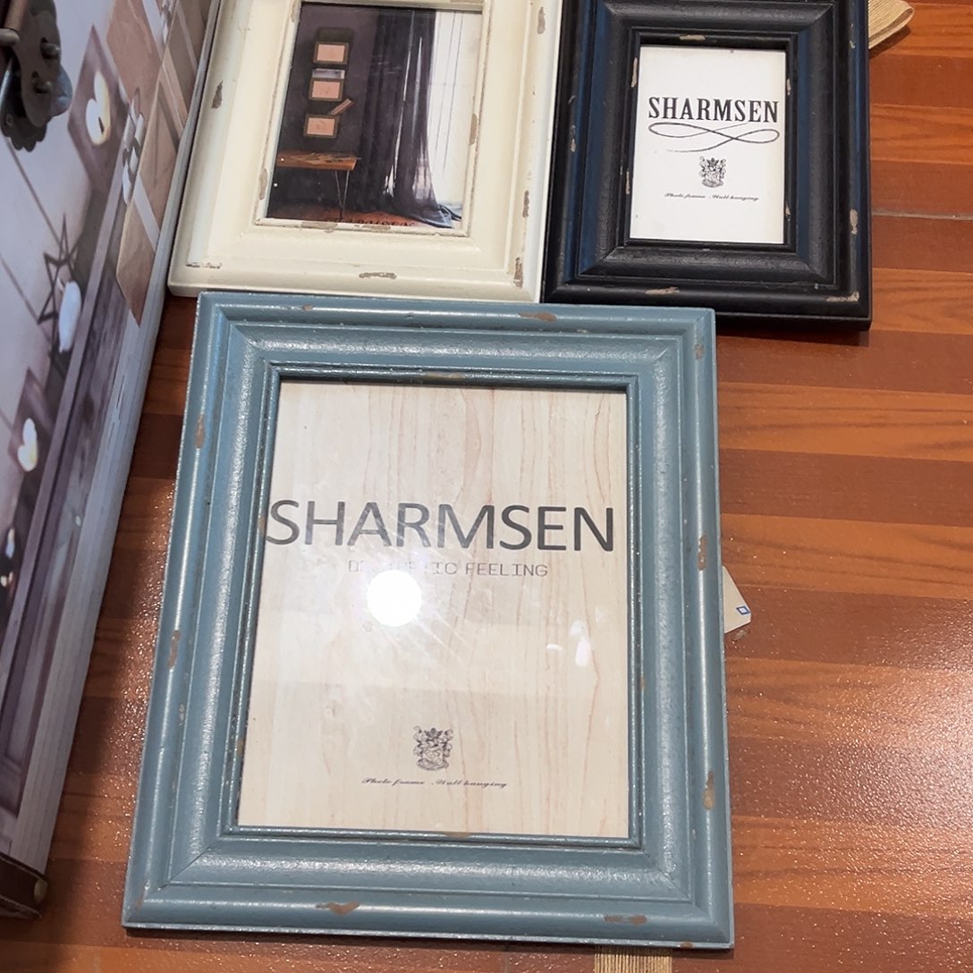 挪***林人造板三个相框相框相框