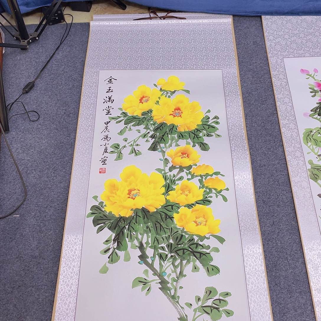 国画宫*尉手绘作品欣赏