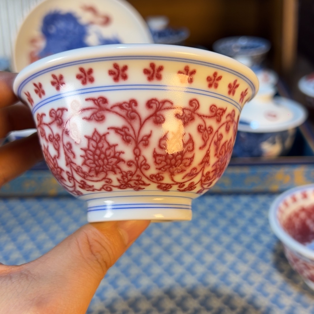 摆件景德镇茶器百宝箱