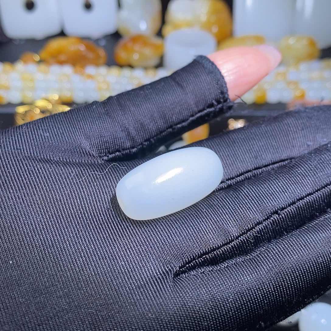 和田玉套链未镶嵌